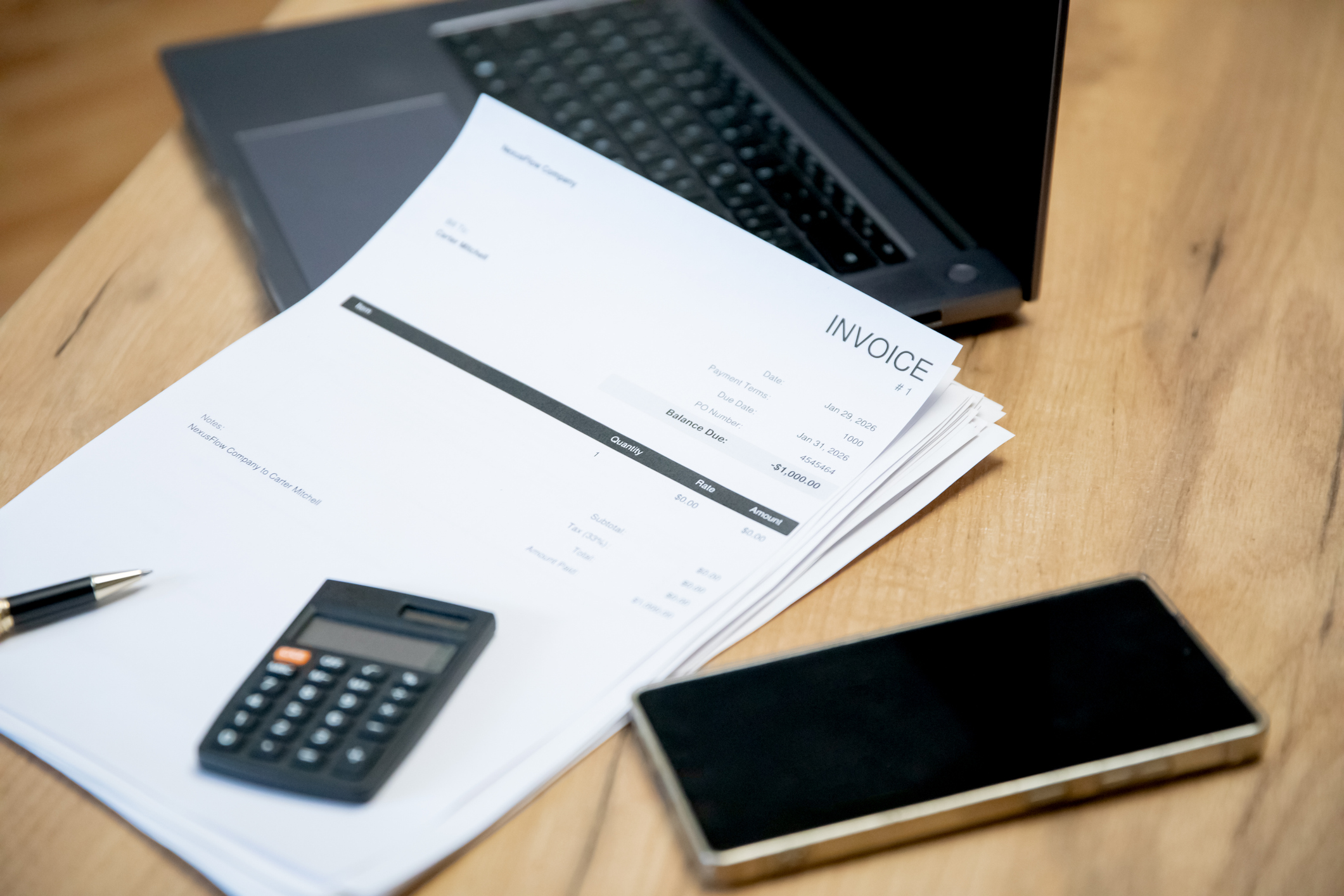 Archer Lewis accounting team managing bill pay and accounts payable for a business client